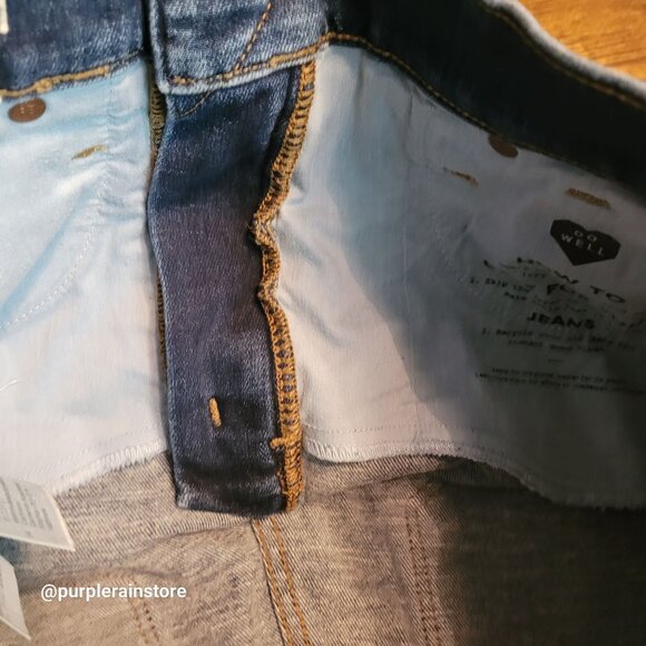 Madewell Jeans 28 Skinny 10" High Rise Cordell Wash MB968 Tummy Control Stretch - Picture 4 of 13